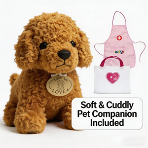 Lot de 24 jouets d'imitation pour enfants : Kit de <span class=keywords><strong>docteur</strong></span> vétérinaire pour animaux de compagnie, ensemble de jeu d'avocat au <span class=keywords><strong>docteur</strong></span> pour la maternelle - Product Image 5
