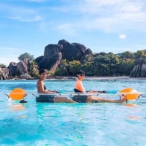 Wolang kayak transparent en polycarbonate <span class=keywords><strong>bateau</strong></span> de pêche <span class=keywords><strong>bateau</strong></span> de tourisme de loisirs <span class=keywords><strong>bateau</strong></span> kayak double vente directe d'usine prix ami - Product Image 3