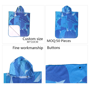 Poncho de Surf Personalizado con Logotipo ÚNICO, Toalla de <span class=keywords><strong>Playa</strong></span> de Microfibra sin Arena, <span class=keywords><strong>Bata</strong></span> con Capucha <span class=keywords><strong>para</strong></span> Cambiarse, Secado Rápido, <span class=keywords><strong>para</strong></span> Adultos - Product Image 3