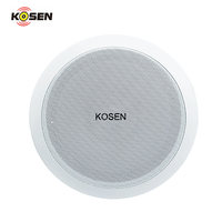Usine 8 pouces 2 voies haut-parleur de plafond dans le plafond haut-parleur prise en charge personnalisation 8 "haut-parleur