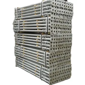 Fabricant professionnel chinois d'échafaudages en acier robuste EN1065, capacité de charge de 800 kg, résistant à la corrosion, marque Rainbow - Product Image 1