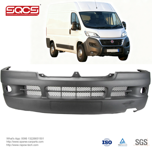 Paraurti Anteriore Grigio Scuro di Qualità all'Ingrosso con Fori Compatibile con Fiat Ducato Citroen Jumper <span class=keywords><strong>Peugeot</strong></span> <span class=keywords><strong>Boxer</strong></span> 2002-2006 OE 7401V6 7401AY - Product Image 1