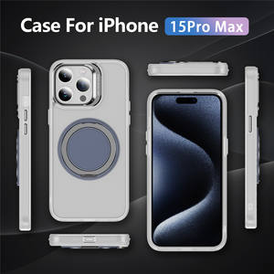Funda Magnética Giratoria 360° Translúcida Mate de TPU+Acrílico para <span class=keywords><strong>iPhone</strong></span> 17 16 15 14 <span class=keywords><strong>13</strong></span> <span class=keywords><strong>Pro</strong></span> <span class=keywords><strong>Max</strong></span>, Carcasa Rígida Trasera para Móvil - Product Image 5