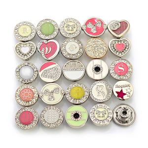 KUNSHUO Custom Metal <b>Buttons</b> Classic Vintage Logo Denim Jeans Rivets Zinc Alloy Zamac Square Rectangle Plating Technique Custom - Product Image 6