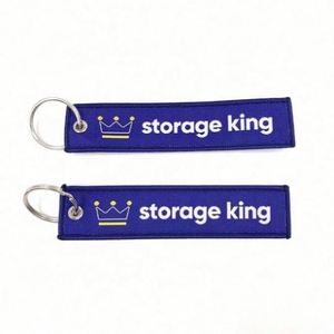 Wholesale <b>Customized</b> Personalized Embroidered <b>Keychains</b> With Printed Logo - Product Image 1