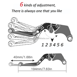 Palancas de freno y embrague para motocicleta Yamaha TMAX560 T-Max560 <span class=keywords><strong>TMAX</strong></span> 560 ABS/<span class=keywords><strong>DX</strong></span>/TECHMAX <span class=keywords><strong>2019</strong></span> 2020 2021 2022 2023, empuñaduras de manillar - Product Image 6