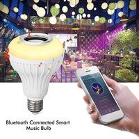 Ampoules intelligentes RGB Boyid, LED colorées, lampe WiFi avec haut-parleur, télécommande, culot E27, AC RoHS, pour utilisation en extérieur