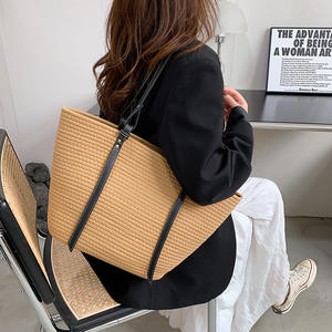 Sac à main grande capacité pour femme, idéal pour la plage et les vacances, sac à bandoulière tendance à prix de gros abordable - Product Image 4
