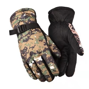 Gants de camouflage pour hommes, gants chauds antidérapants pour le cyclisme en plein air et la moto en hiver - Product Image 3