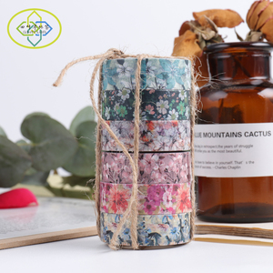 Thiết Kế Cá Nhân <span class=keywords><strong>Washi</strong></span> Giấy Flower <span class=keywords><strong>Tape</strong></span> Diy Planner Tạp Chí <span class=keywords><strong>Masking</strong></span> Giấy <span class=keywords><strong>Washi</strong></span> <span class=keywords><strong>Tape</strong></span> - Product Image 2