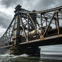 Bâtiments préfabriqués, pont en acier au design esthétique pour l'aménagement paysager urbain et l'embellissement de la ville