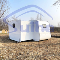 Aménagement personnalisé Cabine préfabriquée Apple Maison modulaire Pod préfabriqué de luxe pour camping de luxe