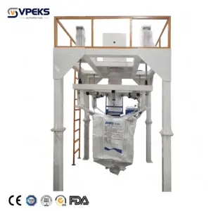 VPEKS Bulk Automatic Filling Packing Machine - Big Bag Packing Ton Bag System Packaging Line Weighing FIBC