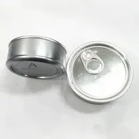 Empty Food Tin Can Packaging with Lid for Fish, Beef