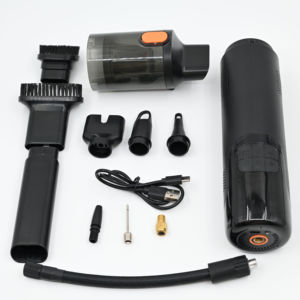 Aspirateur de voiture et pompe à air 2 en 1-Aspiration puissante pour le nettoyage de l'intérieur de la voiture, gonflage rapide pour chaque conducteur - Product Image 1