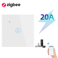 Interrupteur tactile ZigBee, interrupteur d'éclairage, relais à verrouillage magnétique, consommation zéro en veille, économie d'énergie, CE RoHS, vente en gros, OEM ODM