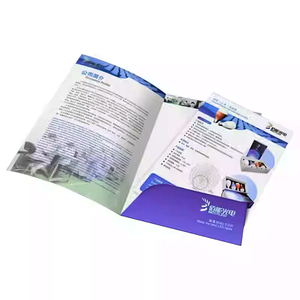 定制 A6 500 张促销传单 157 克 简单价格折叠宣传单说明书手册 - Product Image 4