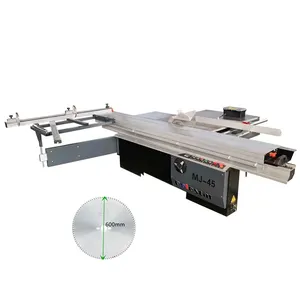 Automatic double blade wood cutting machine woodworking sliding table panel saw machine price for sale