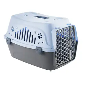 Qbellpet New Design Small Animal Dog Mesh Pet Carrier Travel Portable Pet Carrier Airline Approved Plastic Cat Cage for Dog