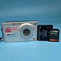 Cámara Digital Plc Dmc-fx3 de 6.0mp con Tarjeta, Plateada - Producto Probado con Garantía