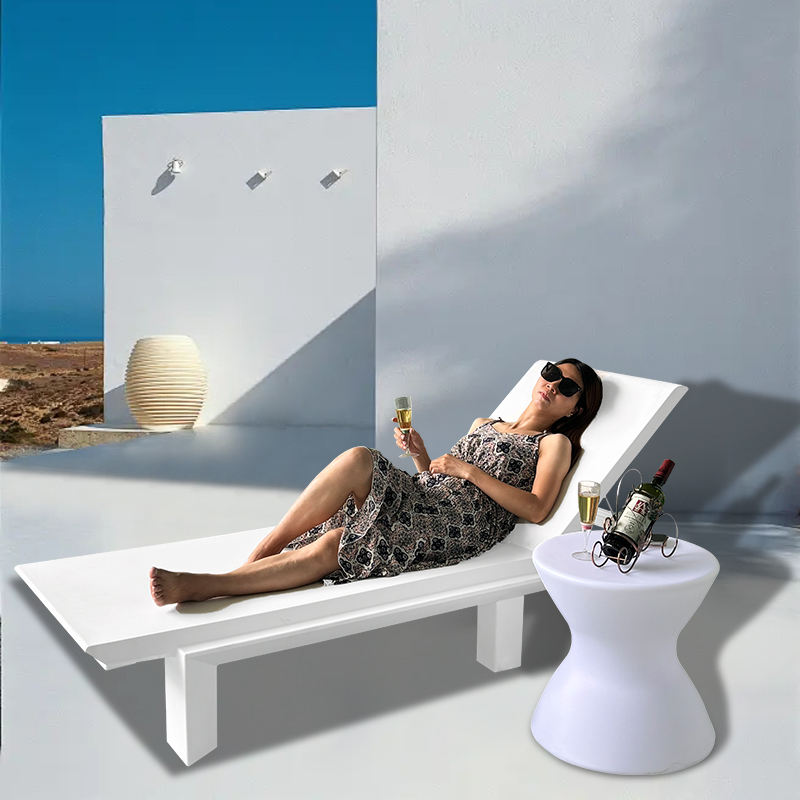 Outdoor Daybed Patio Furniture Hotel Garden Sun Bed Swimming Pool