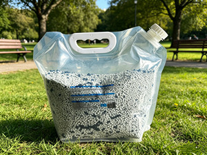Sac <span class=keywords><strong>d</strong></span>éshumidificateur suspendu rechargeable à usage unique, au charbon actif et chlorure de calcium, capacité maximale 4,5 kg, pour placard - Product Image 6