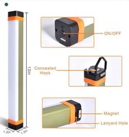 Lampe de poche LED compacte ultra lumineuse anti-moustiques Port USB queue magnétique pour les voyages de randonnée en plein air Lampe de camping
