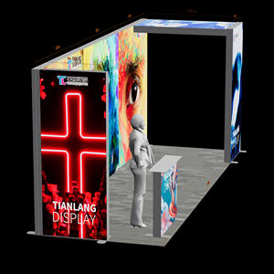 กล่องไฟบางเฉียบ TIANLANG ขนาด 9*3 เมตร สำหรับจัดแสดงนิทรรศการแบบโมดูลาร์ โครงสร้างบางเฉียบพร้อมแถบ SEG สำหรับโฆษณาแบรนด์ งานแสดงสินค้า และกิจกรรมในร่ม - Product Image 3