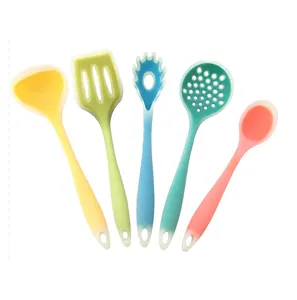 Ustensiles de cuisine pour la cuisson des spaghettis Spaghettis de cuisine colorés en silicone pour l'exportation de pâtes