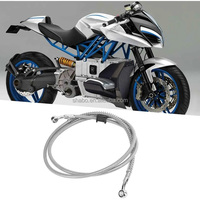 3,2x7,5mm 2,5x5,5mm AN3 Motorrad-Bremsleitung Motorrad-Stahlgeflochtene Bremsleitung Motorrad-Kupplungsleitung