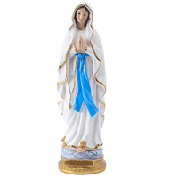 BSCI Usine Résine Statue de Saint Pierre l'Apôtre Avec Clés Cadeaux Religieux Décor À La Maison