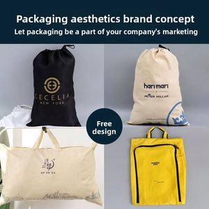 Sac à poussière en toile beige personnalisé avec cordon de serrage, pochette de rangement pour articles de temple, logo sérigraphié, vente en gros, MOQ 200 pièces, directement de l'usine - Product Image 4
