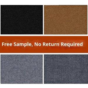 Dalles de <span class=keywords><strong>moquette</strong></span> auto-adhésives en aluminium, épaissies, insonorisantes, pour bureaux, dalles emboîtables, tapis de sol commercial à couverture complète - Product Image 4