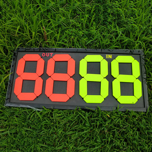 Tablero de sustitución de partidos de fútbol LED al por mayor tablero de sustitución árbitro de fútbol tablero de sustitución de puntuación de 2 dígitos - Product Image 6