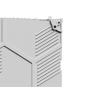 Armoire d'affichage LED d'intérieur 640x480x48mm en alliage d'aluminium P2-P4, solution mur vidéo à service frontal complet, <span class=keywords><strong>noir</strong></span> 5000cd - Product Image 5