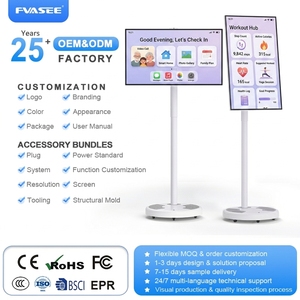 Televisor Inteligente Portátil Económico en Oferta, 32 Pulgadas, con Control Remoto, Base Móvil, Android 13, Televisor Móvil para Fiestas, 27 Pulgadas, con Batería - Product Image 1