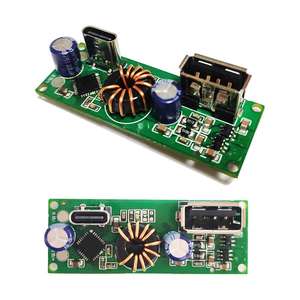 Módulo de Carga Rápida para <span class=keywords><strong>Teléfono</strong></span> Móvil, Convertidor de Corriente CC, QC3.0, Fuente de Alimentación para Vehículos, Placa Base de Carga Modificada - Product Image 1