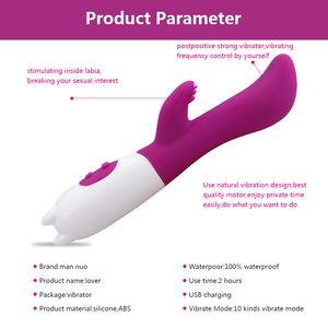 Vibrateur Lapin Stimulateur Clitoridien Féminin Jouet Sexuel en Silicone pour Femmes - Product Image 5