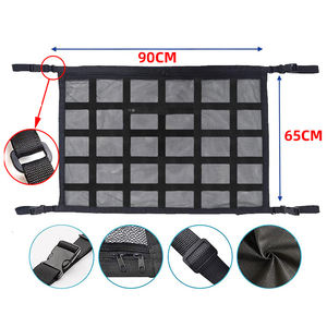 Haute qualité voyage intérieur aérien <span class=keywords><strong>voiture</strong></span> <span class=keywords><strong>plafond</strong></span> stockage organisateur maille toit haut sac véhicule <span class=keywords><strong>plafond</strong></span> Cargo Net - Product Image 2