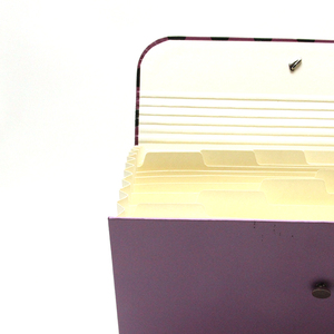 Carpetas Archivadoras Expandibles de Papel Tamaño A4 Personalizadas, 6 Bolsillos, Organizador de Documentos de Oficina - Product Image 5