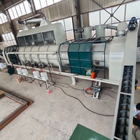Four de carbonisation de charbon de bois de sciure rotative continue industrielle sans fumée Machine de fabrication de charbon de bois de déchets de bois