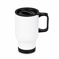 Bouteille isotherme à double paroi en acier inoxydable de 14 oz, personnalisable, moderne, portable, pour sublimation et transfert thermique