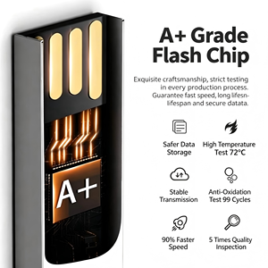 Mini Chiavetta USB <span class=keywords><strong>Green</strong></span> Brain 500GB, Pendrive con Scatola, Pen Drive 3.2 Gen 10-GB-Pen Drive, PenDrive 1 TB Stampabile, <span class=keywords><strong>Flash</strong></span> Drive in Metallo - Product Image 4