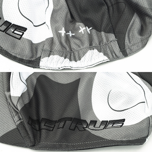 Casquettes de cyclisme respirantes à 3 panneaux <span class=keywords><strong>sous</strong></span> le <span class=keywords><strong>casque</strong></span> Chapeau de <span class=keywords><strong>vélo</strong></span> de sport d'<span class=keywords><strong>été</strong></span> Fabricant personnalisé Casquette de cyclisme à sublimation d'usine - Product Image 4