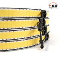 Kingshowstar 2026 NOUVEAUTÉ Anneaux lumineux LED COB pour jantes de 15-20 pouces, couleur blanc pur, kit d'éclairage de jantes