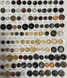 גודל לוגו מותאם אישית צבע 4-hole ידידותי לסביבה מחמיא כפתורים - Product Image 4