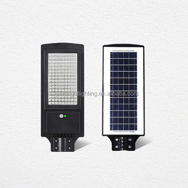 100w 200w zhongshan निर्माता मूल्य सेंसर वाटरप्रूफ आउटडोर सौर स्ट्रीट लाइट