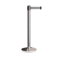 Ligne de file d'attente diviseur de route Stanchion artistique nouveau Design ceinture Stanchion poteaux