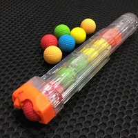 Balles en mousse multicolores pour pistolet jouet, recharge de recharge, rondes de remplacement, balles en mousse PUFoam, lot de 100 pièces