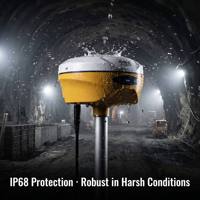 Récepteur GPS/GNSS double fréquence Hi Target V300, équipement de topographie RTK, GPS RTK à code permanent sans défaillance, récepteur GNSS RTK